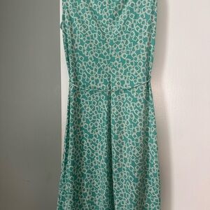 Merona Teal Geometric Print Dress